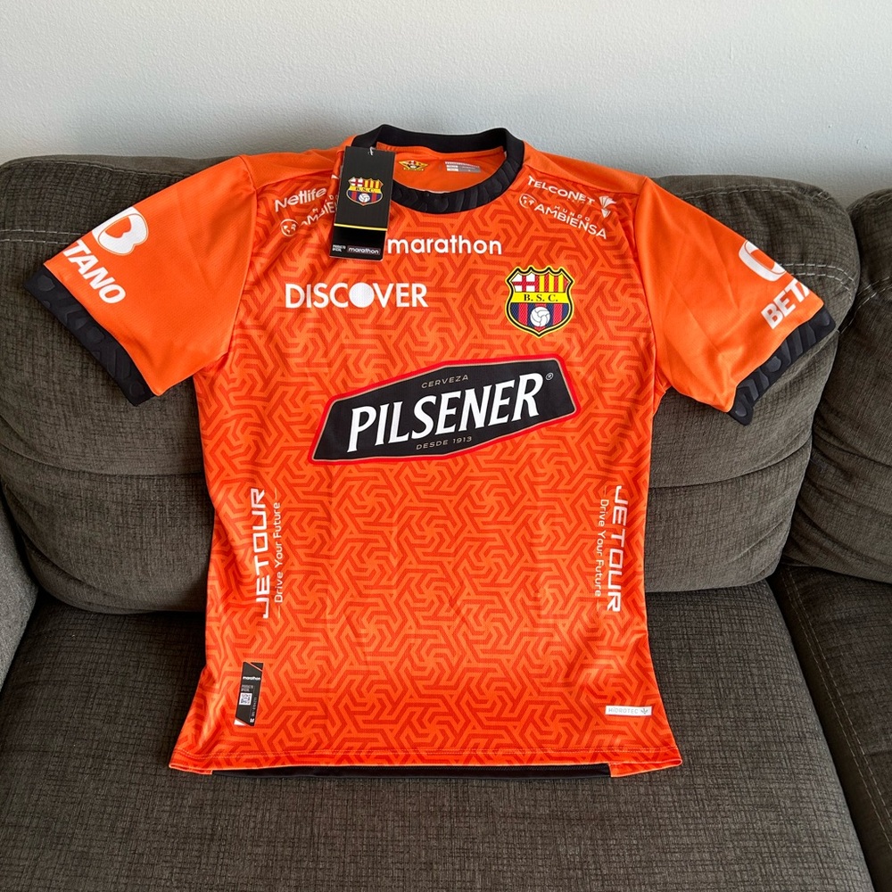 Marathon Authentic Barcelona Guayaquil Ecuador Goalkeeper Jersey Men’s Sz: S